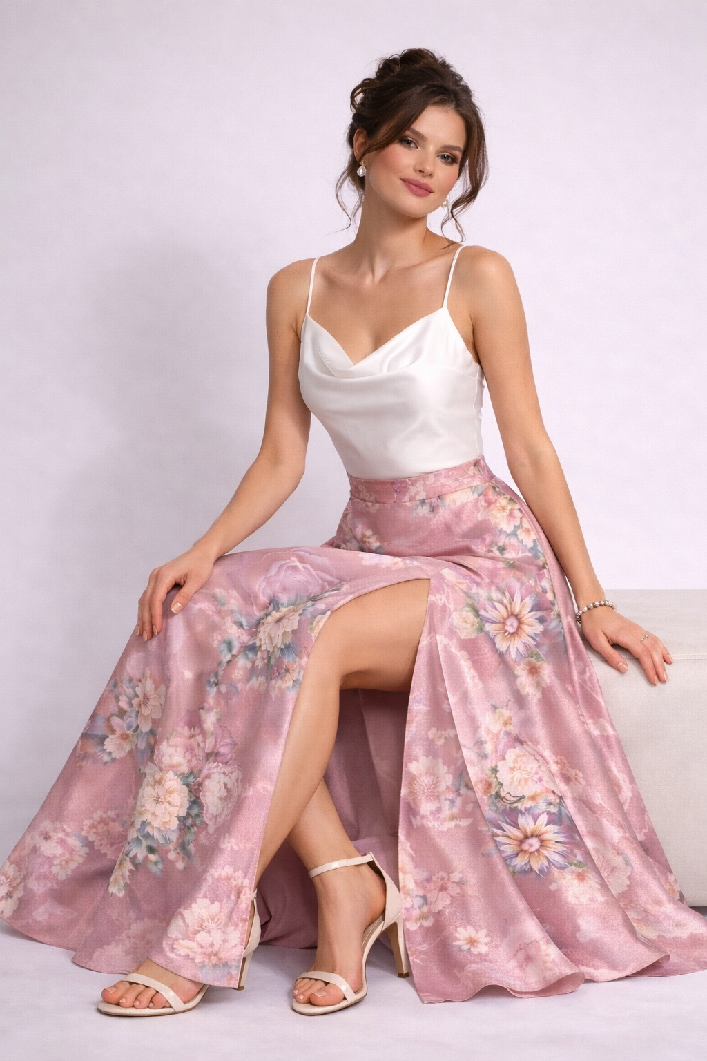 Duchess Skirt - long with slit