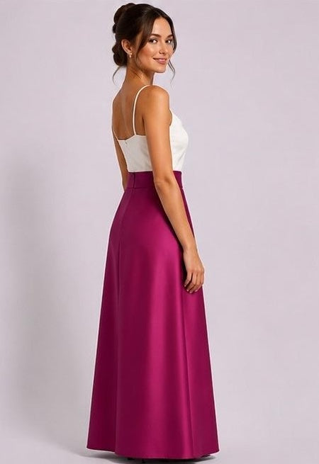 Satin Skirt - long
